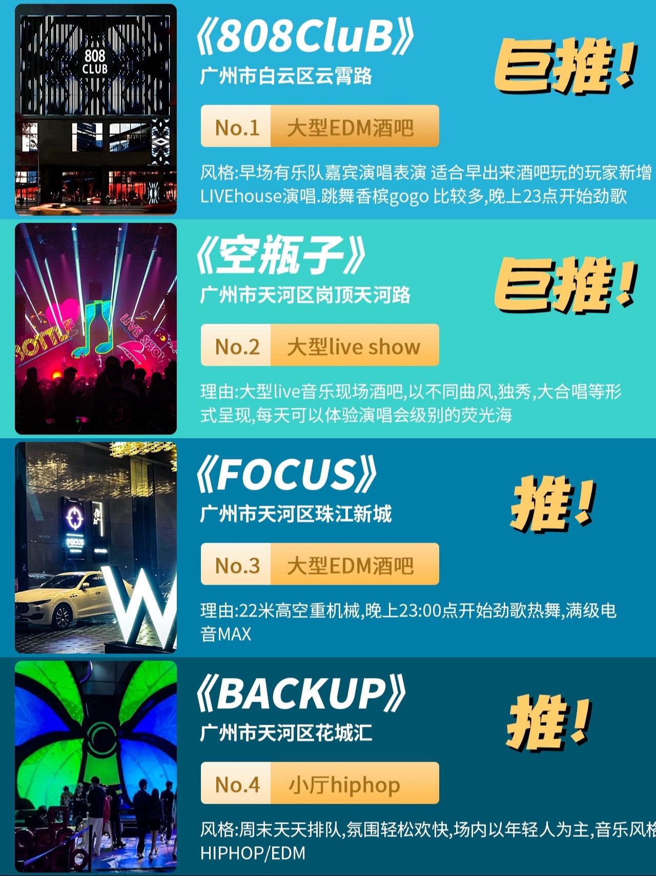 想知道广州夜店排名吗?当地潮人推荐这几家超赞!