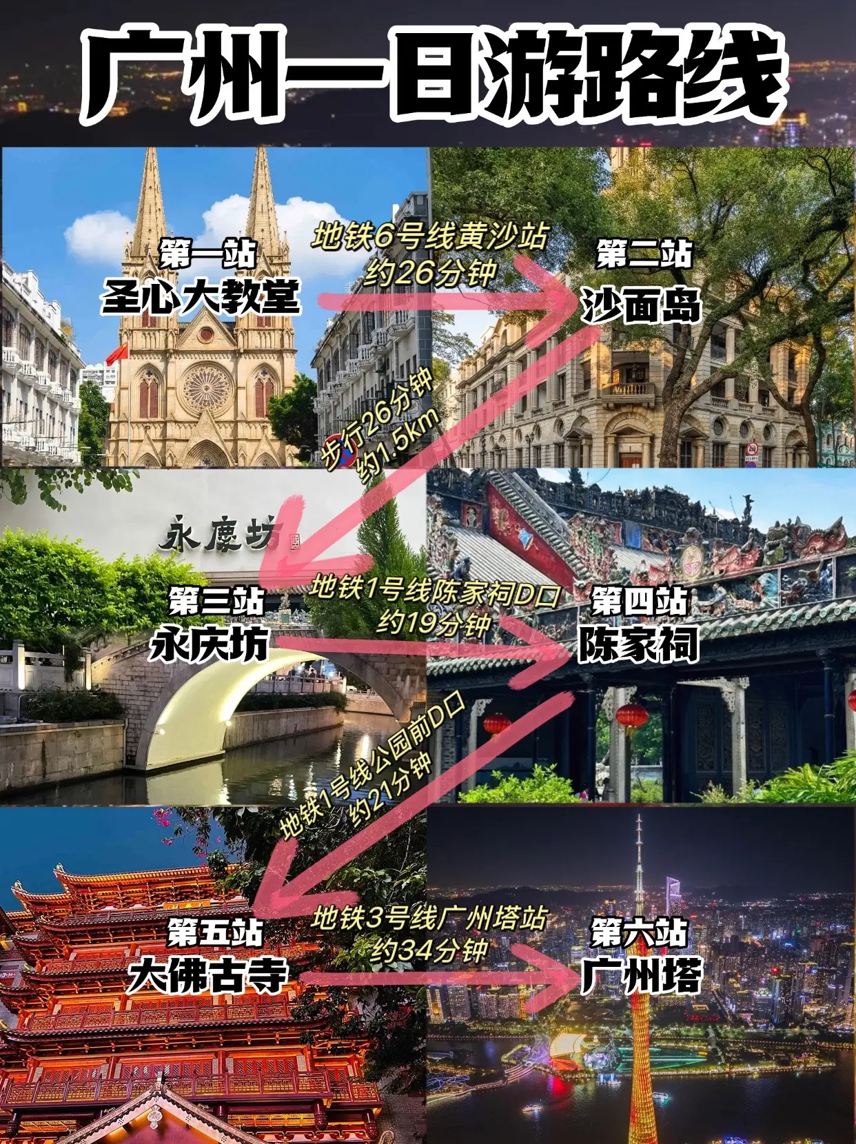 广州一日游最佳去处怎么选?本地人推荐这几个地方!