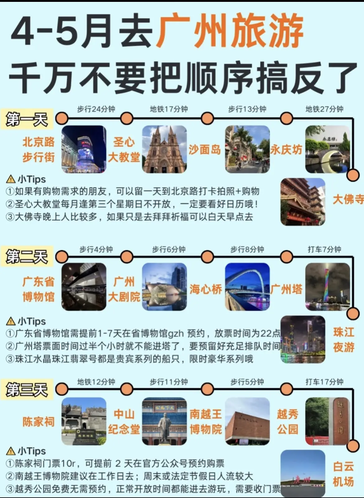 广州最繁华的三个步行街推荐,新手第一次去该怎么选?
